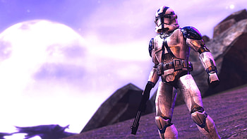... 501st Clone Trooper standing about by Shacobi HD wallpaper