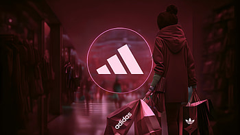 Adidas Logo Ultra – Iconic Man-Made Design Spotlight, logo, man made, Adidas HD wallpaper
