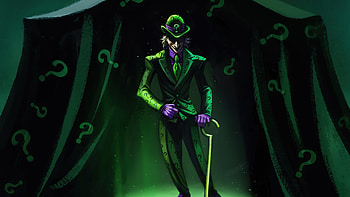 The Riddler 2020, riddler, superheroes, artwork, digital-art, supervillain, artstation HD wallpaper