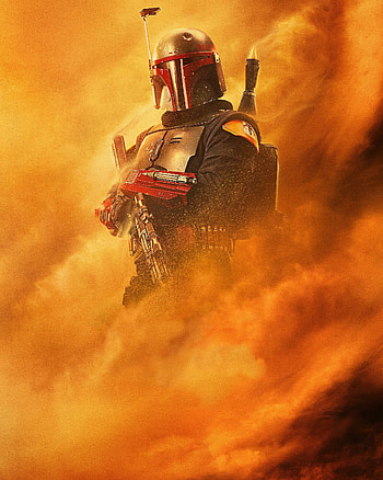The Book of Boba Fett TV Show, Textless character posters, Artistic design, RStarWars artist HD phone wallpaper