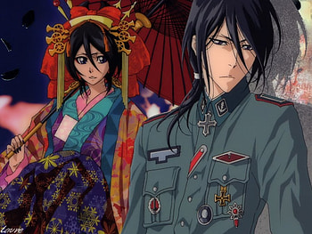 Rukia, anime, boy, hot, cute, girl HD wallpaper