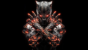 Black Panther Soaring, black-panther, superheroes, ai, artwork, digital-art, dark HD wallpaper