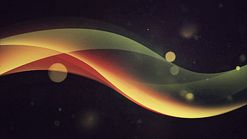 Abstract, Light, Lines, Dark Background, Light Coloured, Wave HD wallpaper