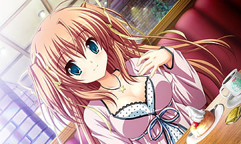 Higashibetsuin Rurumi, animne, anime girl, pink, renai kateikyoushi rurumi coordinate, food HD wallpaper