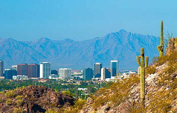 Phoenix Skyline, Areas of expertise, Phoenix Arizona, Urban metropolis HD wallpaper