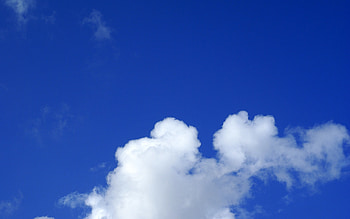 blue sky HD wallpaper