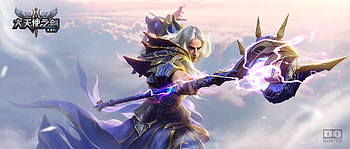 Fantasy man, god, fantasy, man, dqhunter, wizard, dq hunter HD wallpaper