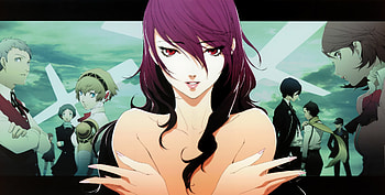 Persona 3 Â· Arisato Minato Â· Kirijo Mitsuru Â· Iori Junpei Â· Amada Ken Â· Aigis HD wallpaper