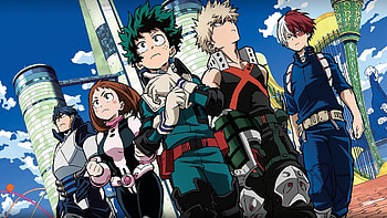 My Hero Academia, Two heroes HD wallpaper