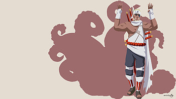 Killer Bee Naruto, Jinchuriki , Magnificent collection, Powers unleashed HD wallpaper