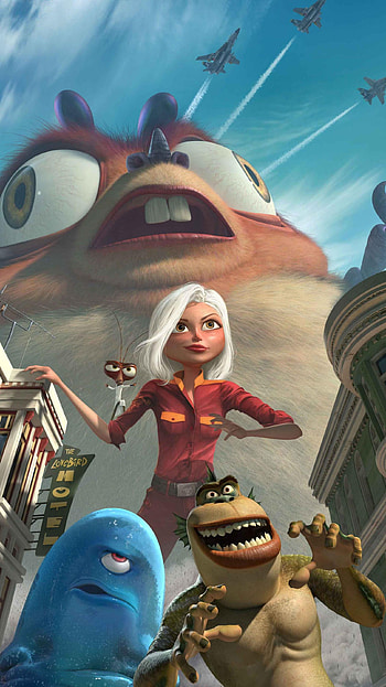 Monsters vs Aliens (2022) movie HD phone wallpaper