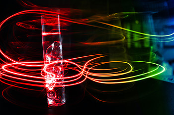 Abstract, Neon, Stripes, Streaks, zelight, Glow HD wallpaper