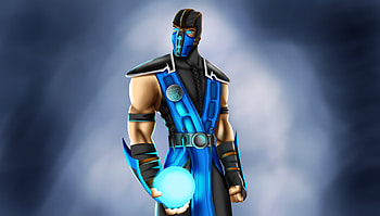 Sub Zero, sub-zero, scorpion, mortal-kombat, games, deviantart HD wallpaper