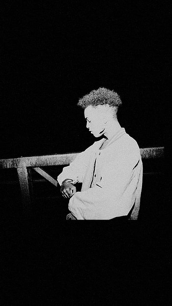 Xxxtentacion, Sad, Black Background HD phone wallpaper