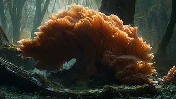 Lion's Mane Mushroom: A Stunning Ultra, lion's mane mushroom, mushroom, forest, fungi, nature HD wallpaper