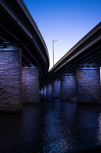 Architecture, Miscellanea, Miscellaneous, Bridge, Design, Construction, Lamp, Lantern HD phone wallpaper