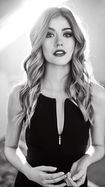 Katerina McNamara, hollywood actress, model HD phone wallpaper