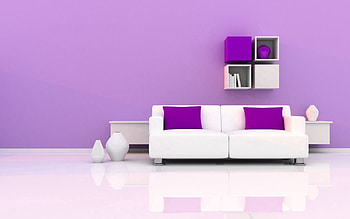 Miscellanea, Miscellaneous, Sofa, Cushions, Pillows, Shelves, Vases HD wallpaper