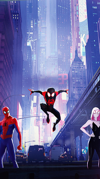 Spider-Man: Into the Spider-Verse (2022) movie HD phone wallpaper