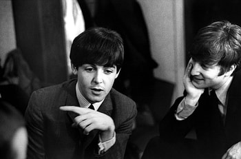 John Lennon, Paul McCartney HD wallpaper
