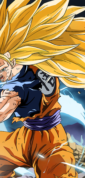 Goku in Super Saiyan 3 mode, Anime, Dragon Ball HD phone wallpaper