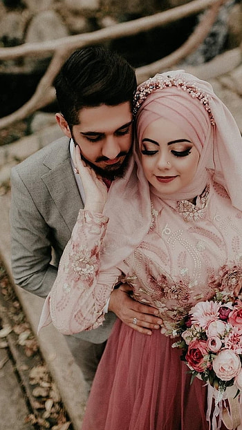 Muslim Couple, Wedding HD phone wallpaper