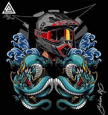 Dragon's, motos, arte HD phone wallpaper