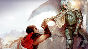 Anime - Berserk Guts (Berserk) Griffith (Berserk) HD wallpaper