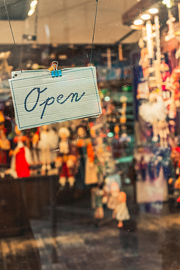 Words, Glass, Sign, Signboard, Open, It's Open, Showcase HD phone wallpaper