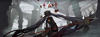 Hu Tao vs Unknown God — Genshin Impact Quad, Hu Tao, video game, Genshin Impact HD wallpaper