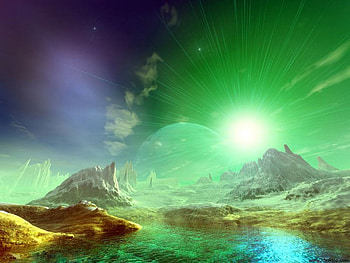 On Another Universe..., world, planet, fantasy, universe HD wallpaper