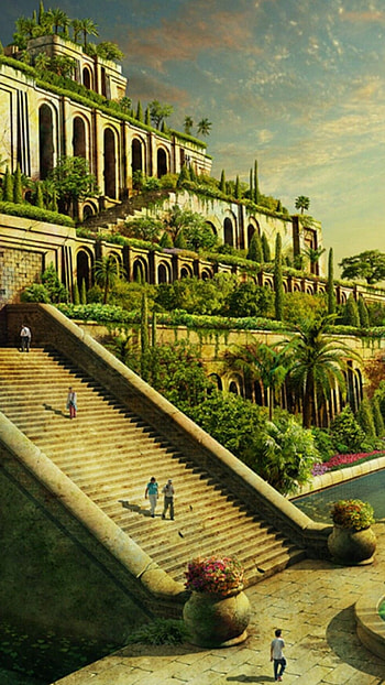 Hanging Gardens, Babylon, Wow Ideas HD phone wallpaper