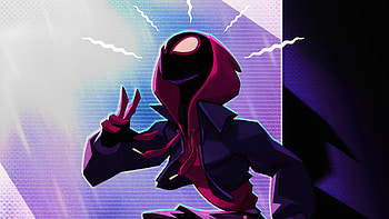 Spiderman Peace, spiderman, superheroes, artwork, digital-art, art, artstation HD wallpaper