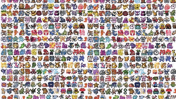 lots of pokemon, cool, awsome, amazing, wild, pokemon HD wallpaper