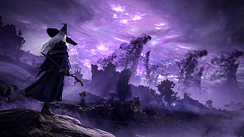 Elden Ring Nightreign Sorcerer Ultra, video game, Elden Ring, Elden Ring Nightreign, sorcerer, purple HD wallpaper