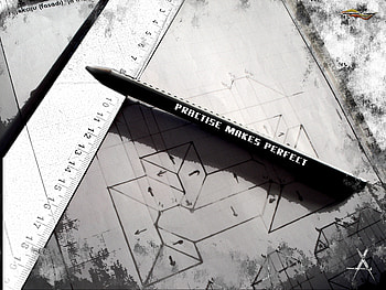 Practise Makes Perfect, design, studies, practise, perfect, study, drawing, plot, pencil, scheme, mechanic, makes HD wallpaper