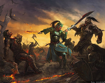 Great_battle, cool, dark HD wallpaper
