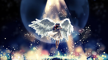 Angel Wings, angel, wings, anime HD wallpaper