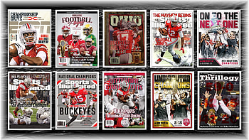 2014 NATIONAL CHAMPIONS COVERS, OHIO, BUCKEYES, FOOTBALL, STATE HD wallpaper