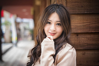 Beauty, model, pretty, female HD wallpaper