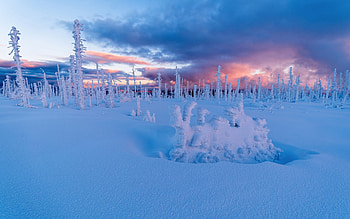 Snow Covered Mountain Czech Republic, winter, czech republic, mountain, snow HD wallpaper