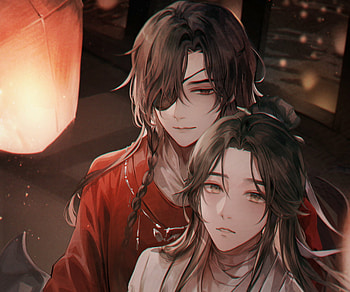 Hua Cheng & Xie Lian, Xie Lian, Hua Cheng, Anime, Tian Guan Ci Fu HD wallpaper