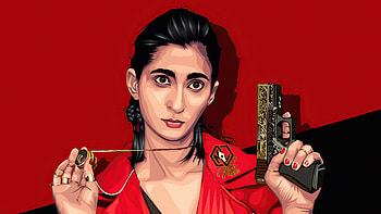 Nairobi Money Heist, money-heist, tv-shows, poster HD wallpaper