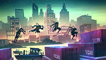 Tmnt Four Turtles Unite Sewer Lair, teenage-mutant-ninja-turtles, ninja-turtle, superheroes, artwork, artist, digital-art, art, movies HD wallpaper