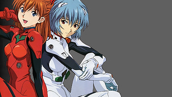 Neon Genesis Evangelion Asuka Langley Soryu Ayanami Rei Anime HD wallpaper