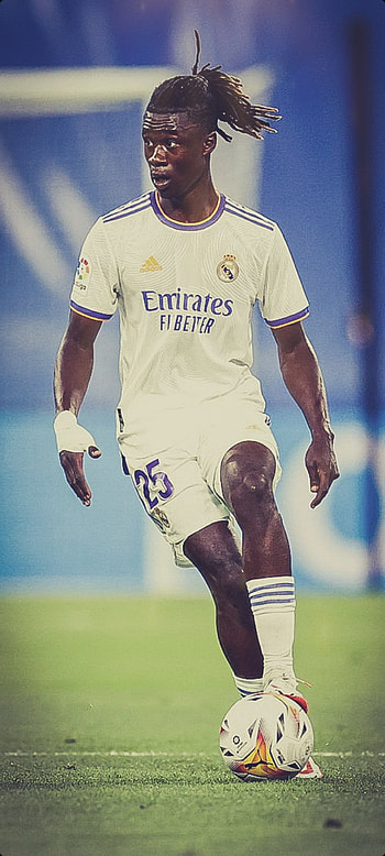 Eduardo Camavinga, africa, staderennais, realmadrid, france, midfielder, football HD phone wallpaper