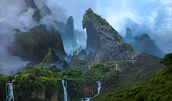 Jungle, Jungle Mountain HD wallpaper