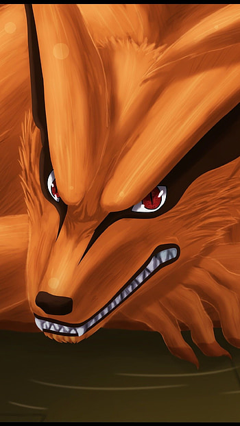 Kurama (Anime), Kurama's various forms, Naruto art, Nine-tailed fox HD phone wallpaper