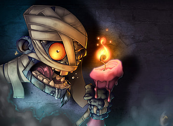Fire, Candles HD wallpaper