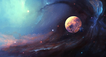 Landscape, Planets, Universe HD wallpaper